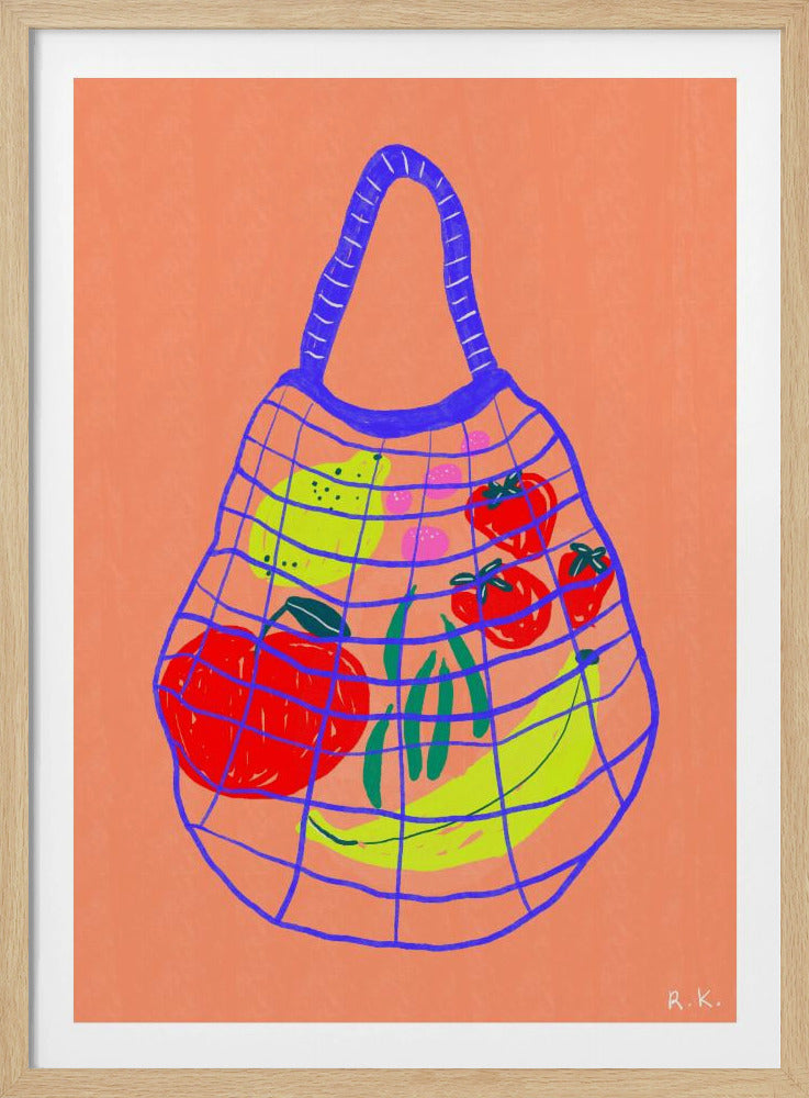 Shopping Bag Brown | Poster