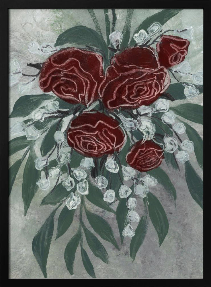 Zeldah rote Rosen | Poster