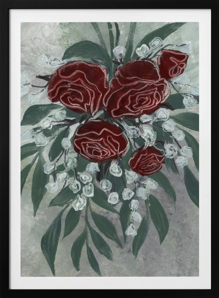 Zeldah rote Rosen | Poster