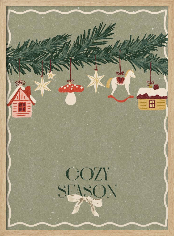 Spielzeug am Weihnachtsbaum | Poster