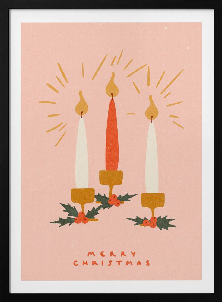 Weihnachtskerzen | Poster