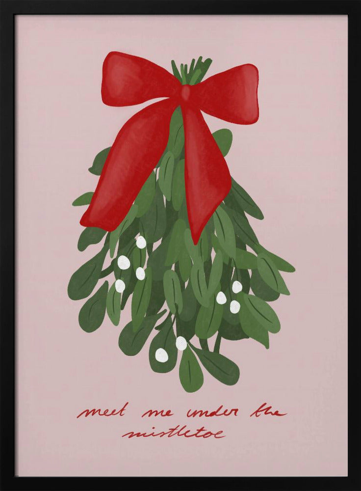 Kiss by Mistletoe | Poster