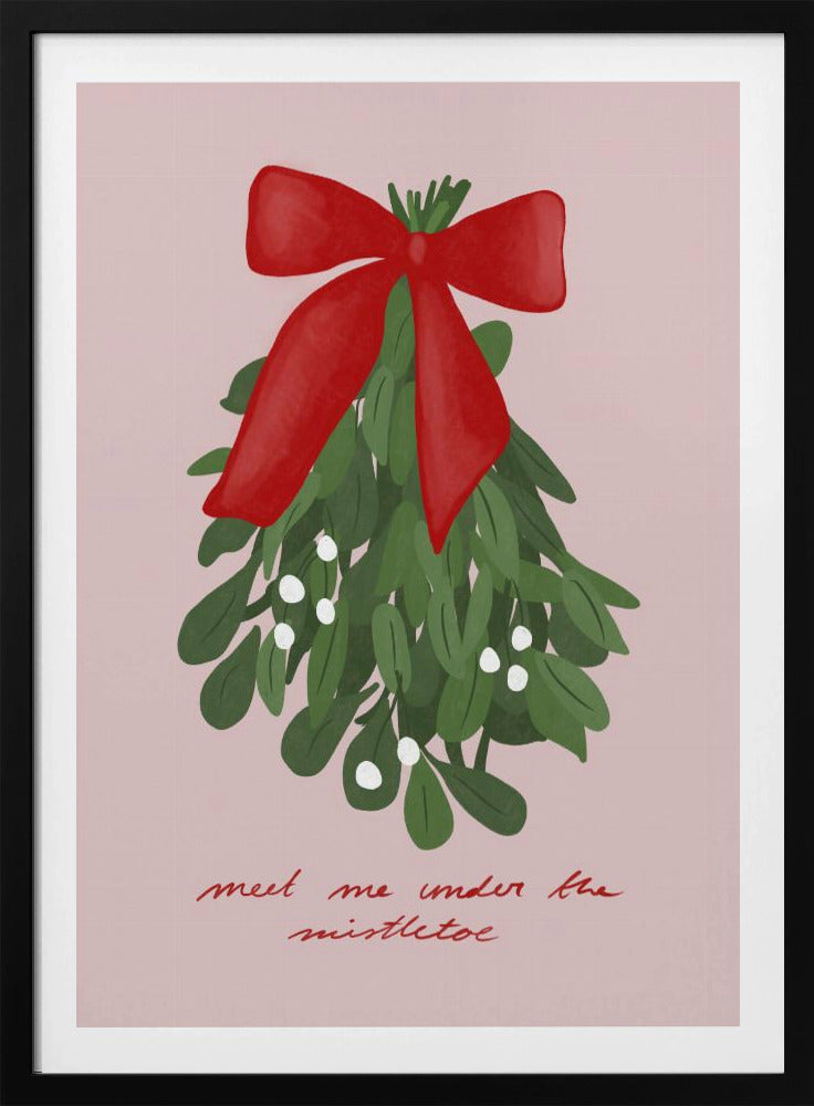 Kiss by Mistletoe | Poster