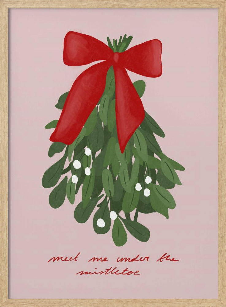 Kiss by Mistletoe | Poster