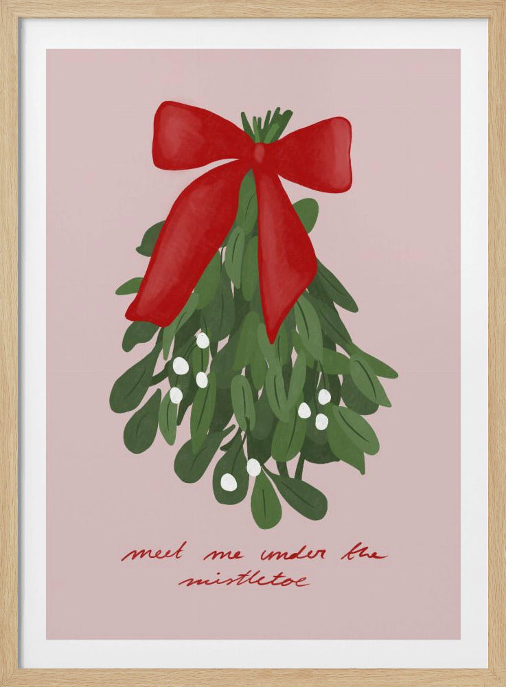 Kiss by Mistletoe | Poster