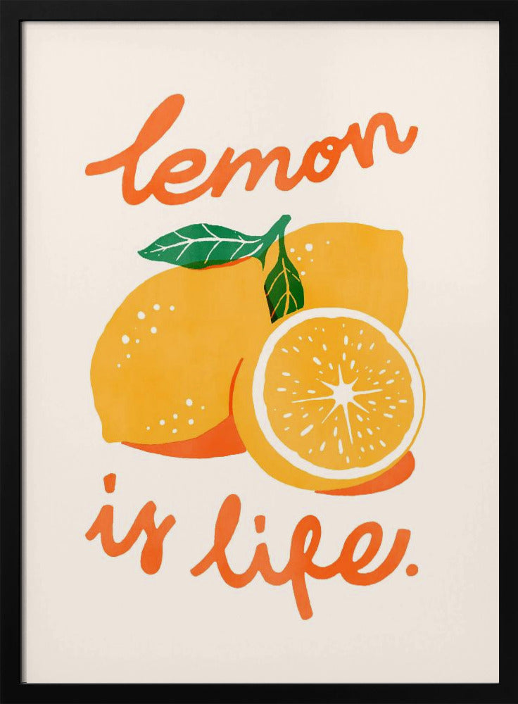 Zitrone ist Leben | Poster