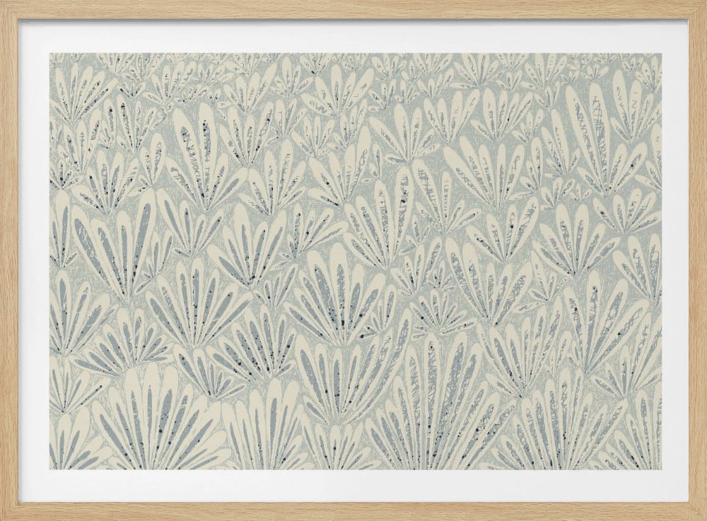 beruhigende Essentials Wiese kreideblau | Poster