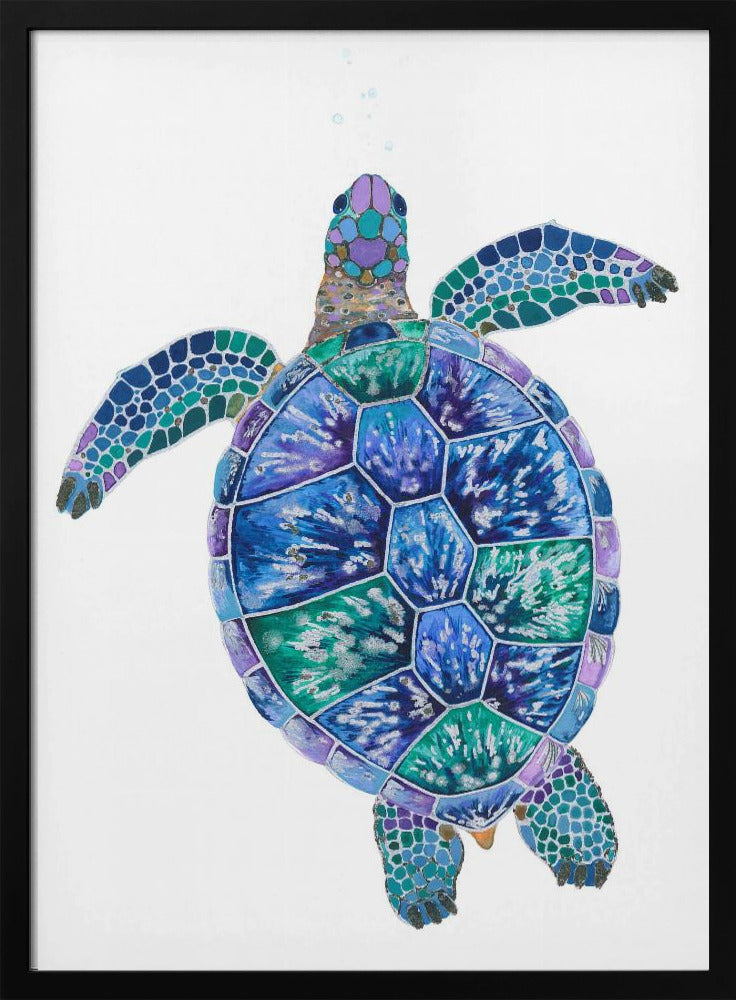 Traumlandschaft der Schildkröte | Poster