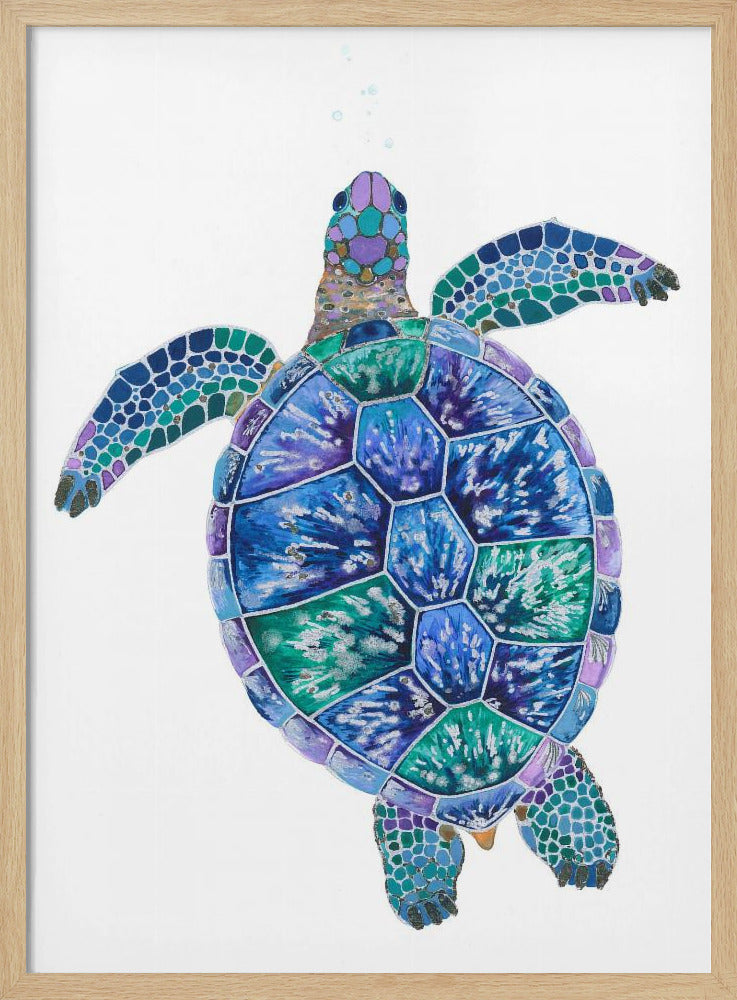 Traumlandschaft der Schildkröte | Poster