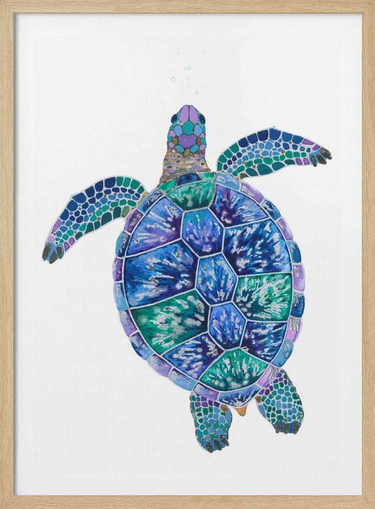 Traumlandschaft der Schildkröte | Poster