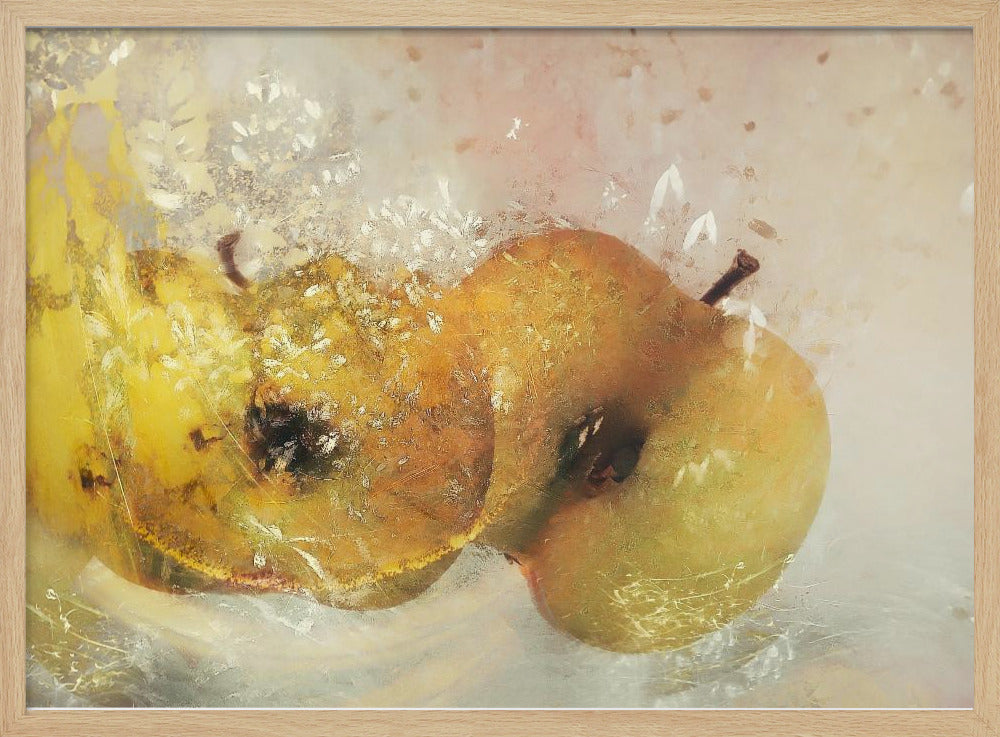 Zwei Äpfel | Poster