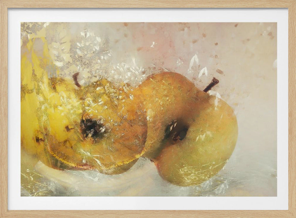 Zwei Äpfel | Poster