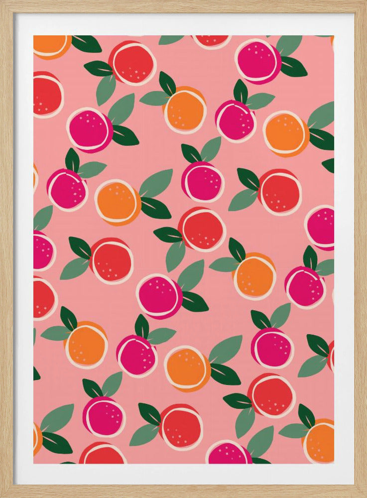 Sonnenuntergang Zitrussymphonie | Poster