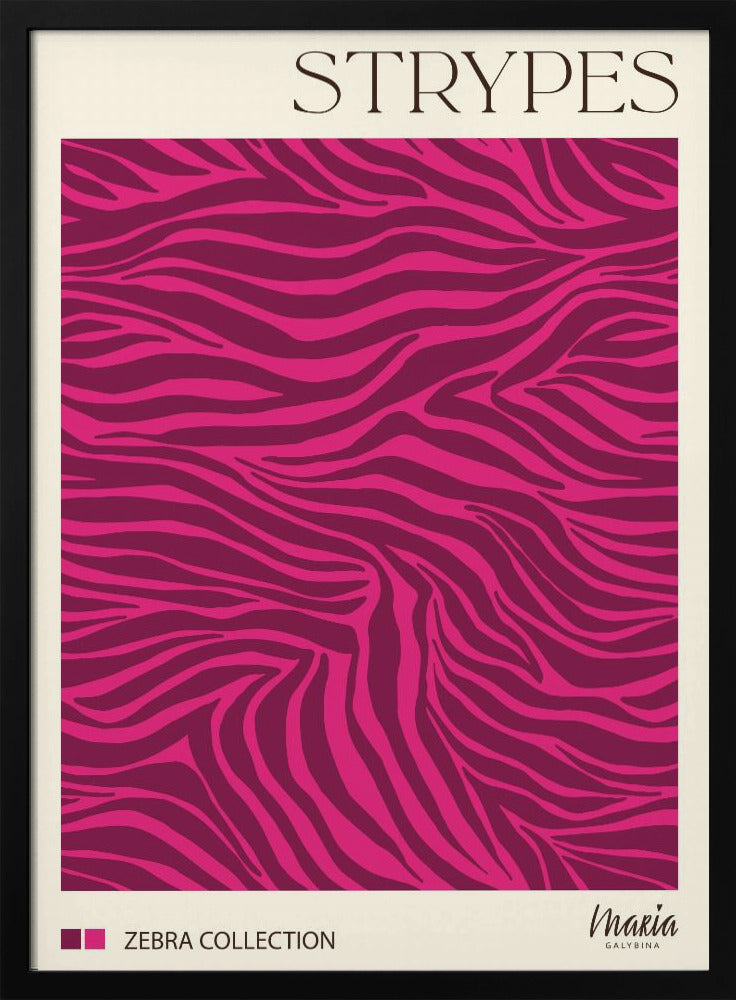 STREIFEN. Zebra-Kollektion | Poster