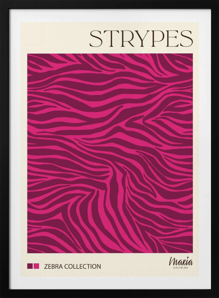 STREIFEN. Zebra-Kollektion | Poster