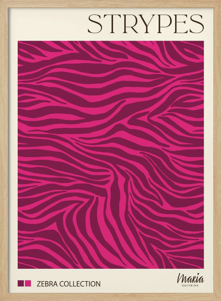 STREIFEN. Zebra-Kollektion | Poster