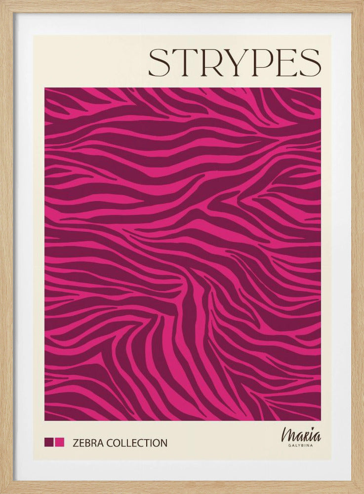 STREIFEN. Zebra-Kollektion | Poster