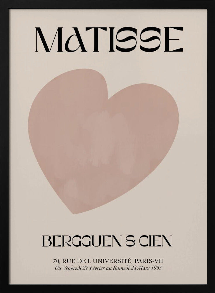 Beiges Herz | Poster