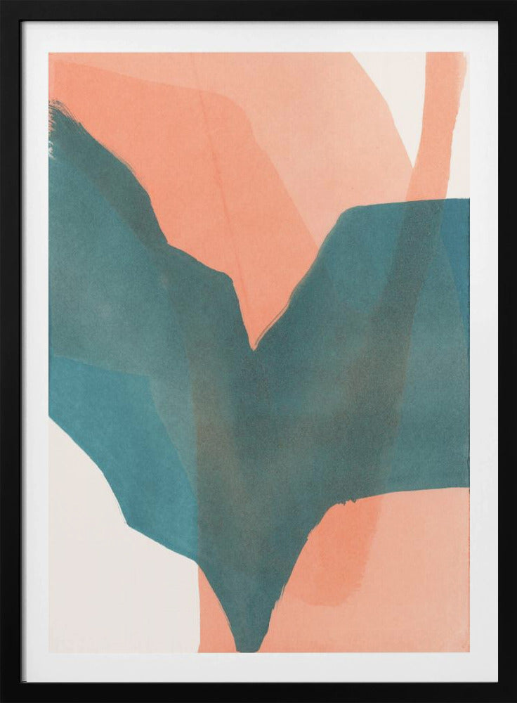 Abstract Dipped Landscape 1 | Poster
