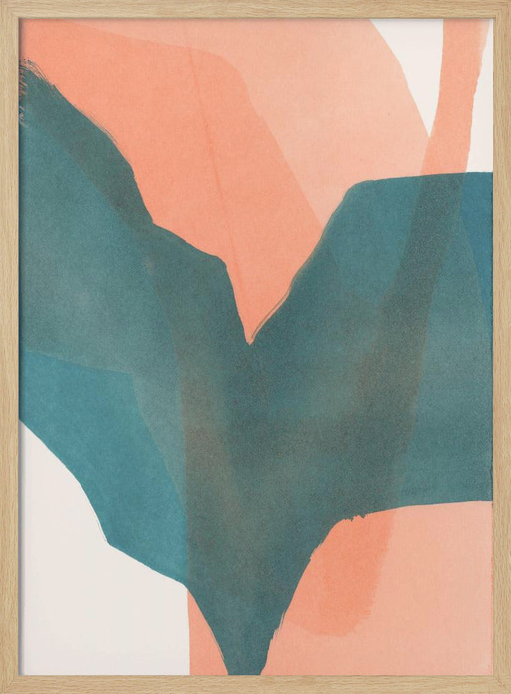 Abstract Dipped Landscape 1 | Poster