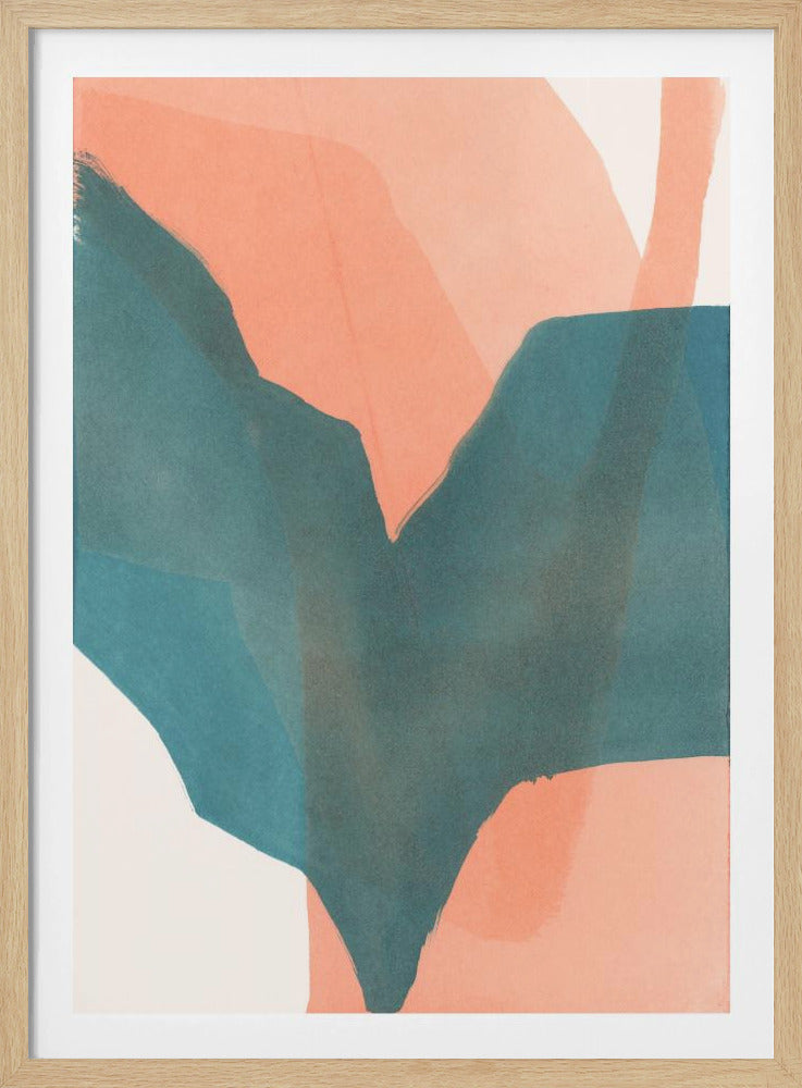 Abstract Dipped Landscape 1 | Poster