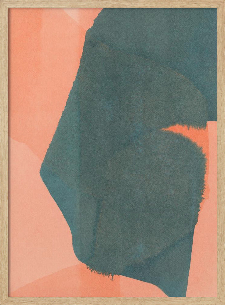 Abstract Dipped Landscape 2 | Poster