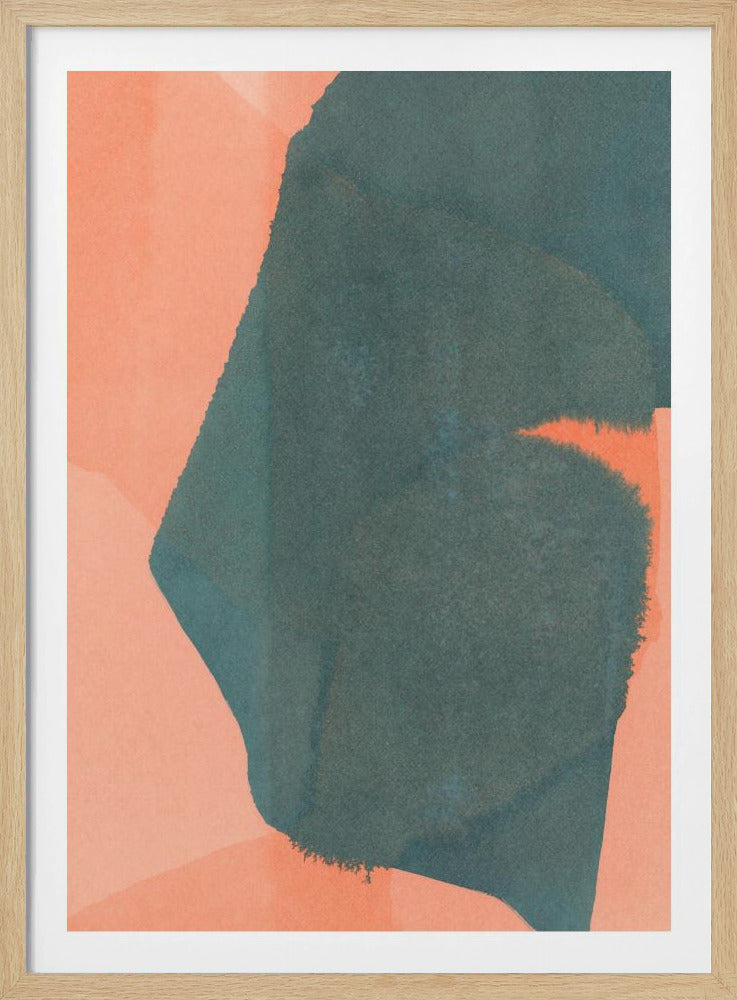 Abstract Dipped Landscape 2 | Poster