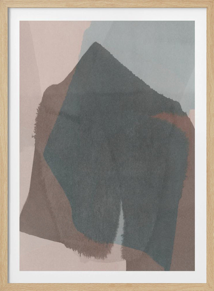 Abstract Dipped Landscape 3 | Poster