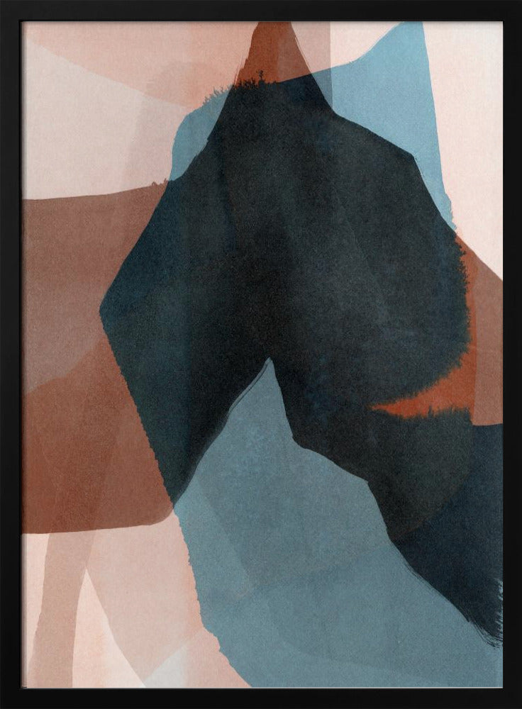 Abstract Dipped Landscape 4 | Poster