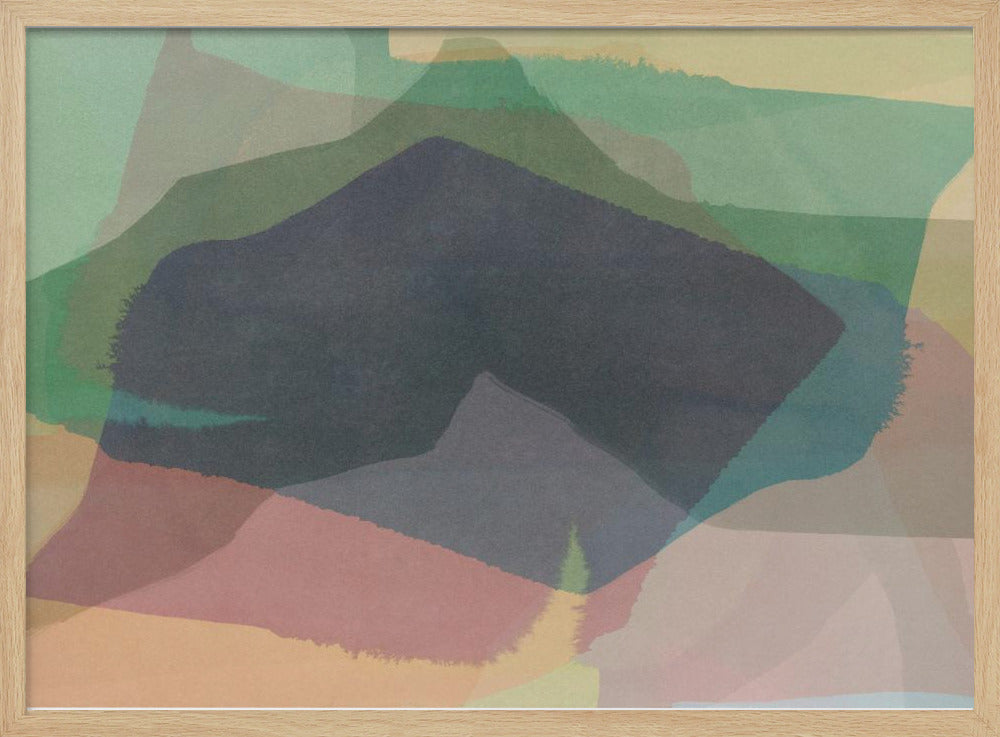 Abstrakte Landschaft 6 | Poster