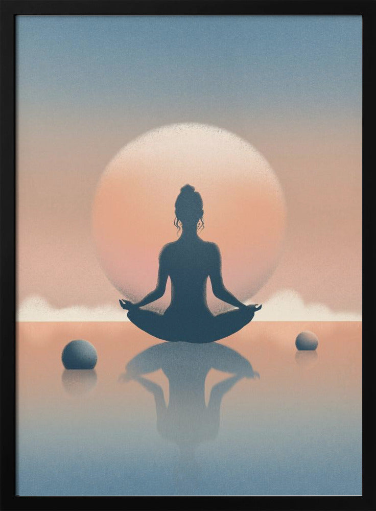 Sonnenuntergangsgedanken | Poster