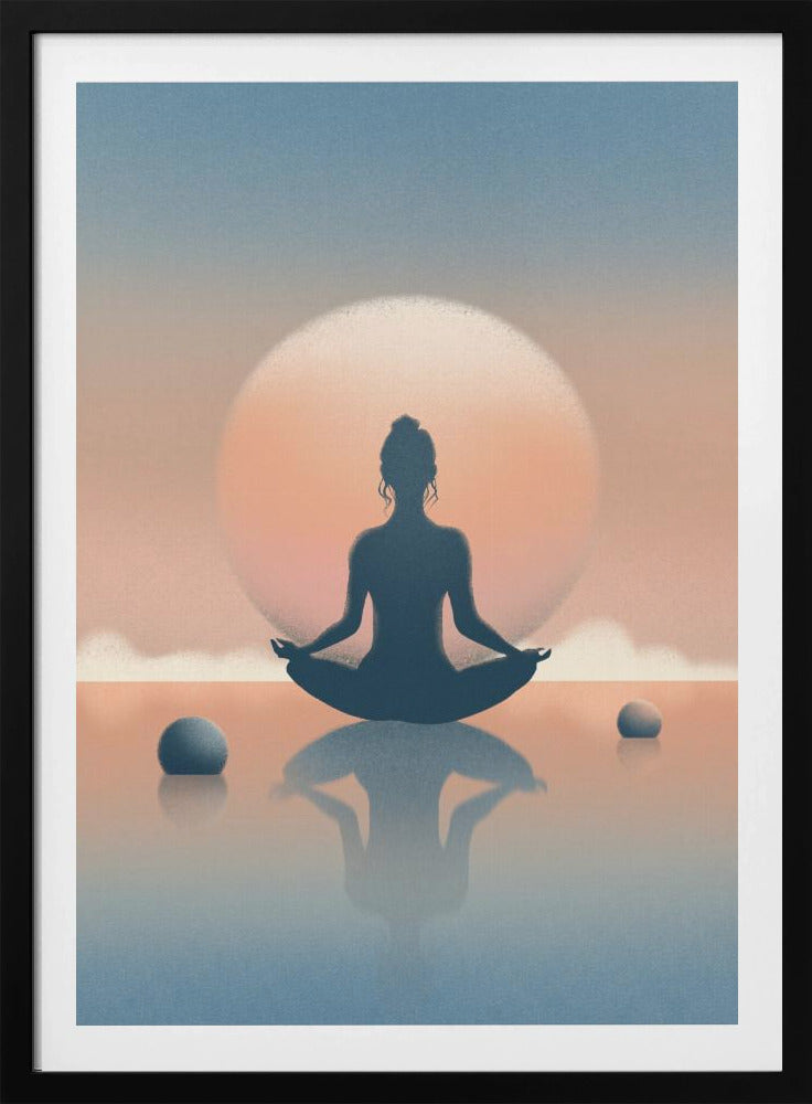 Sonnenuntergangsgedanken | Poster