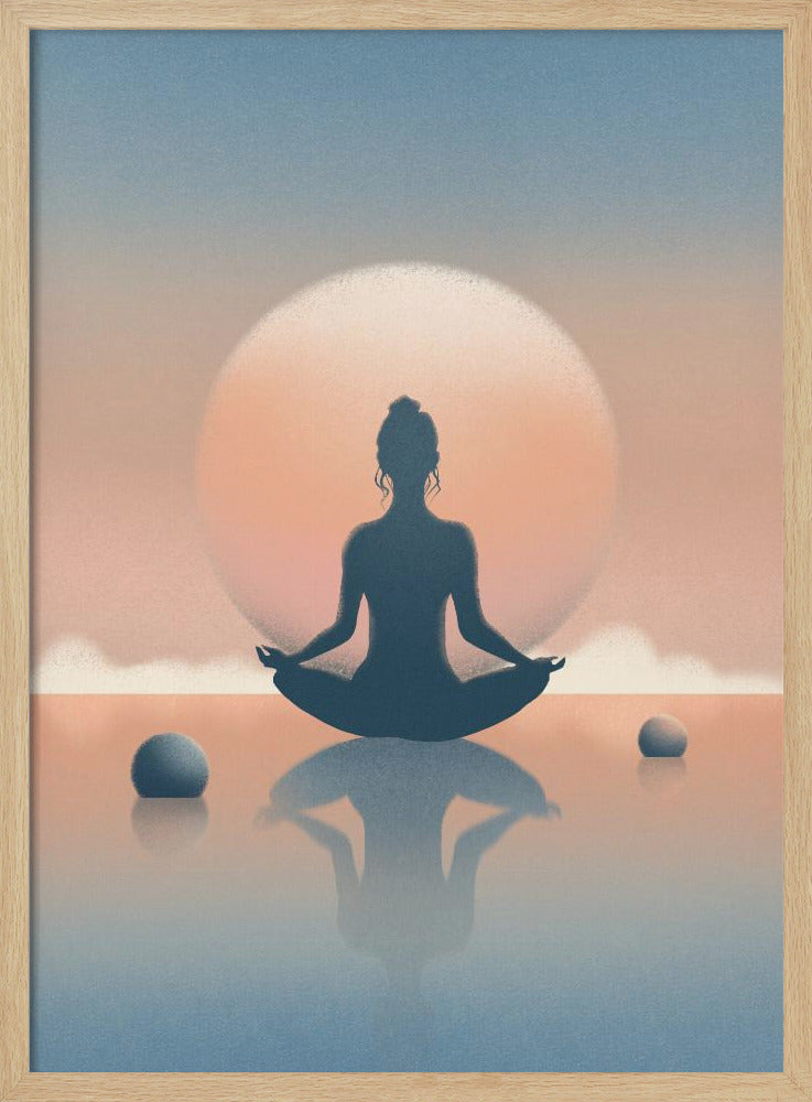 Sonnenuntergangsgedanken | Poster
