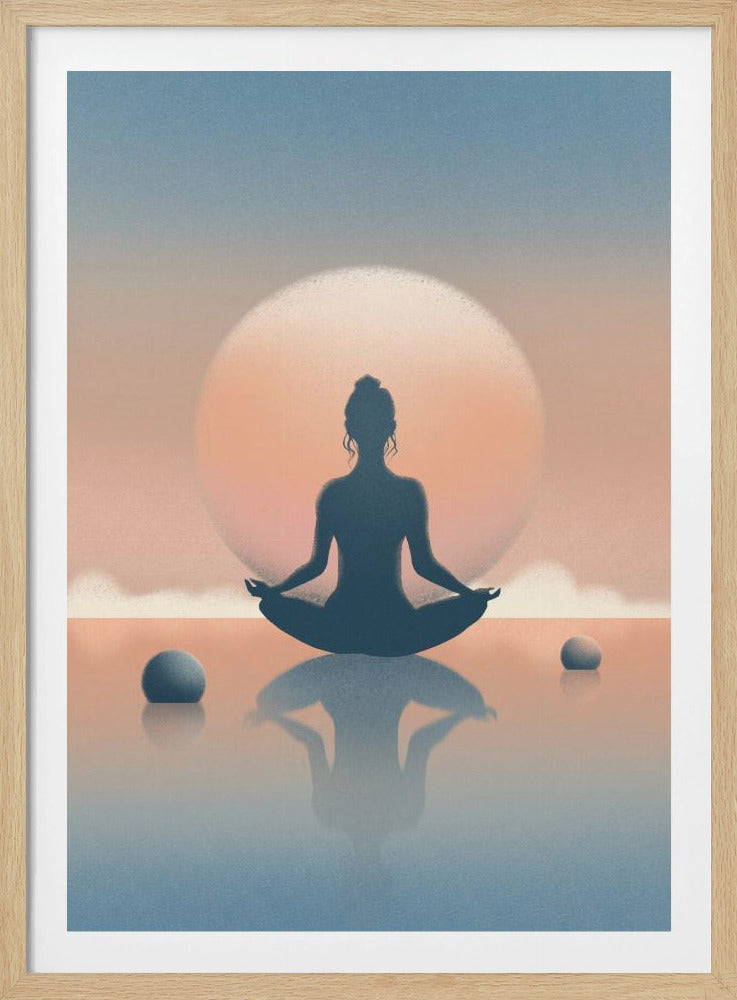 Sonnenuntergangsgedanken | Poster