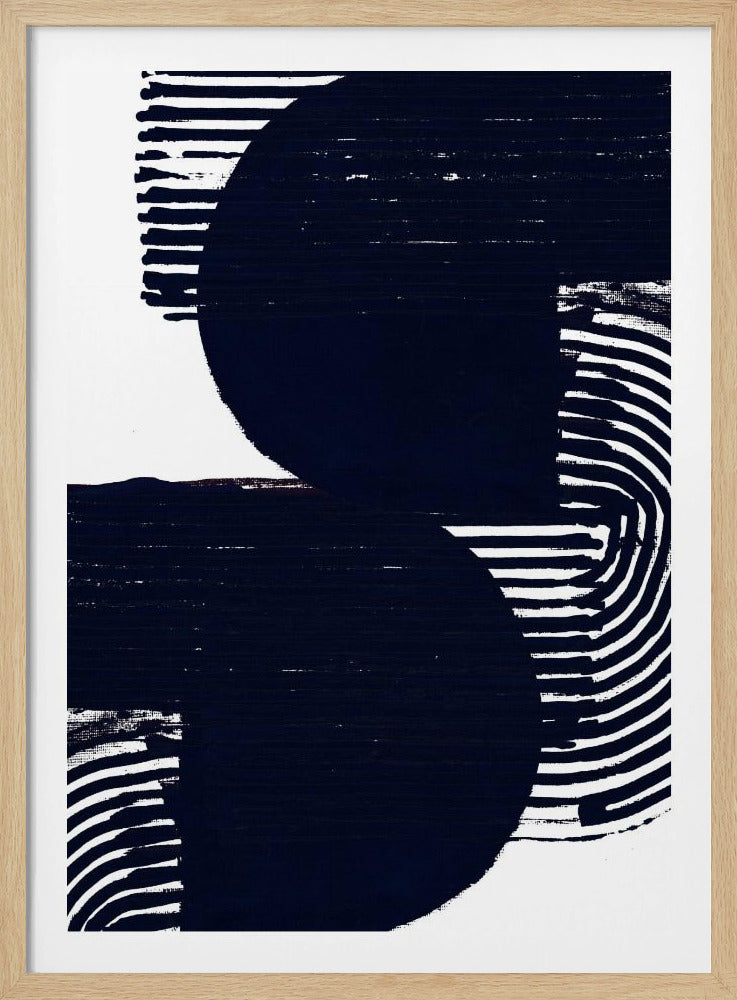 Abstrakte, kräftige Formen 3 | Poster