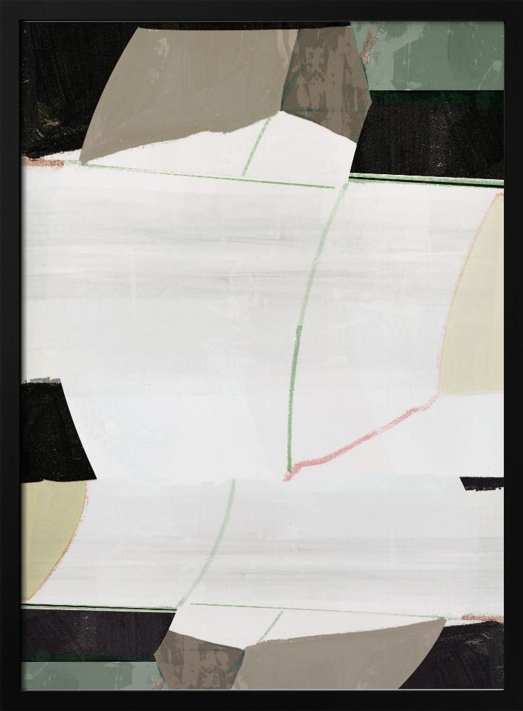 Abstrakter Raum 1 | Poster