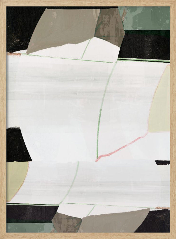 Abstrakter Raum 1 | Poster