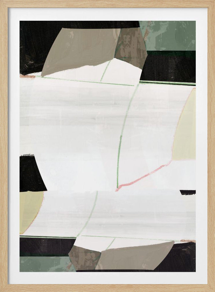 Abstrakter Raum 1 | Poster
