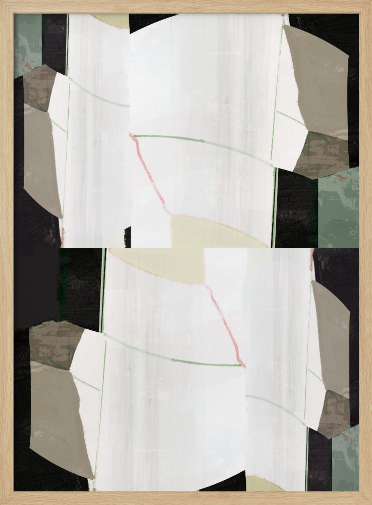 Abstrakter Raum 2 | Poster