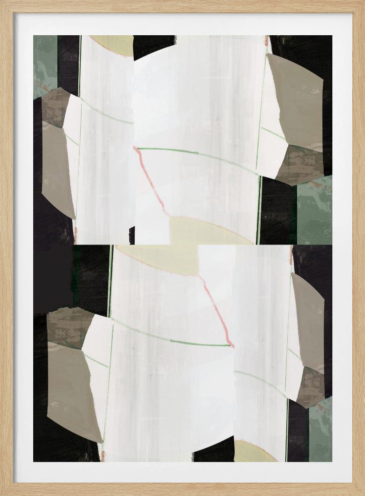 Abstrakter Raum 2 | Poster
