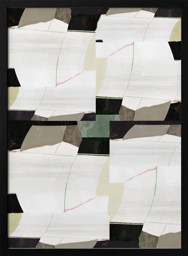 Abstrakter Raum 3 | Poster