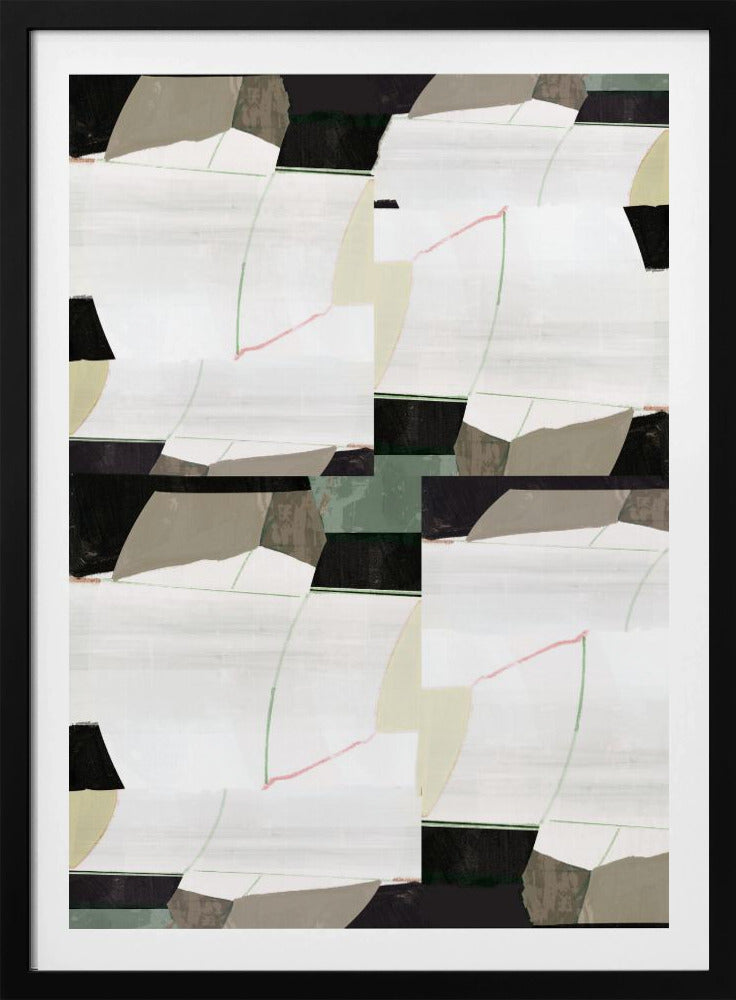 Abstrakter Raum 3 | Poster