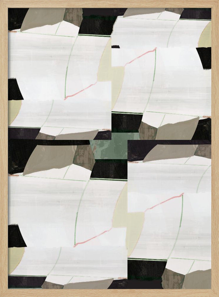 Abstrakter Raum 3 | Poster