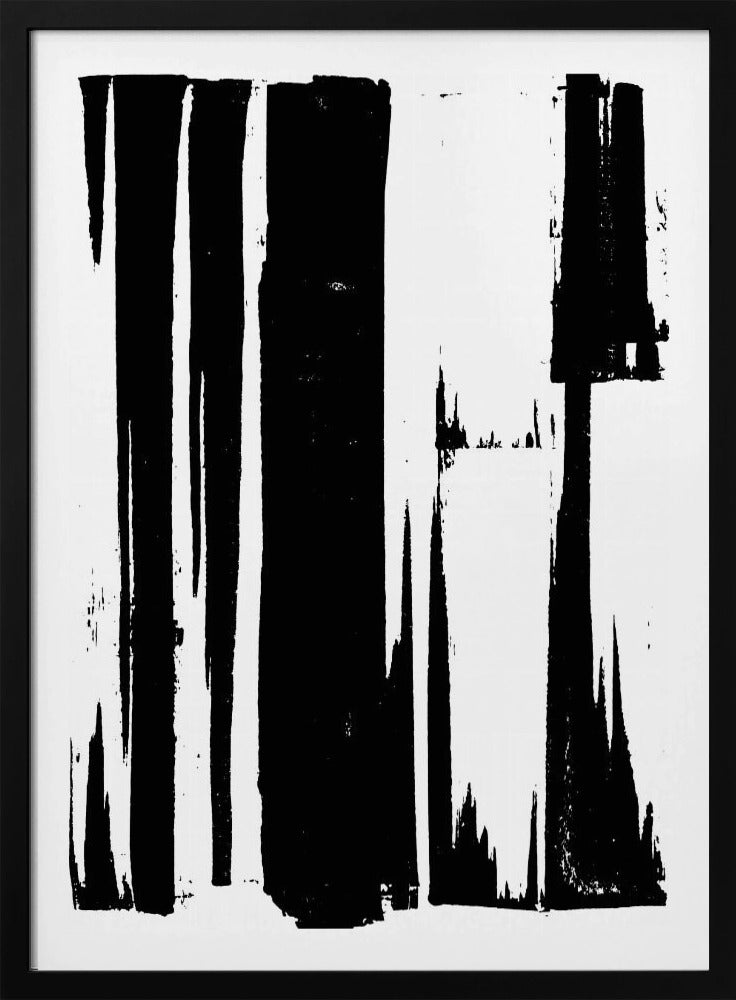 Schwarzer Stretch 1 | Poster