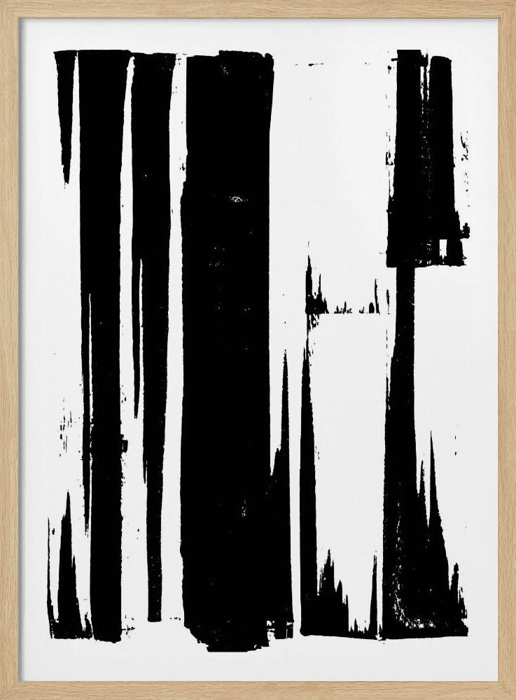 Schwarzer Stretch 1 | Poster