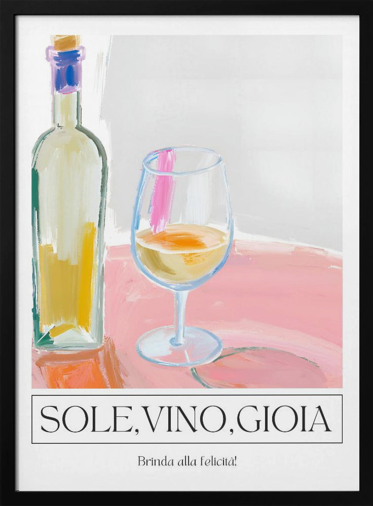 Seezunge, Wein, Gioia | Poster