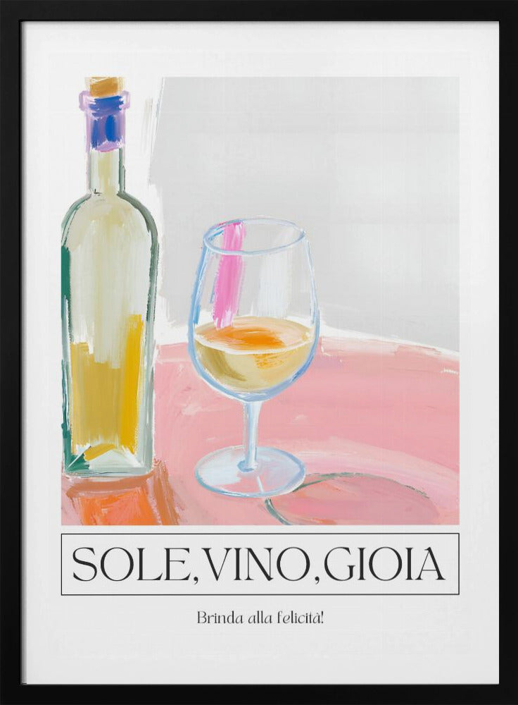 Seezunge, Wein, Gioia | Poster