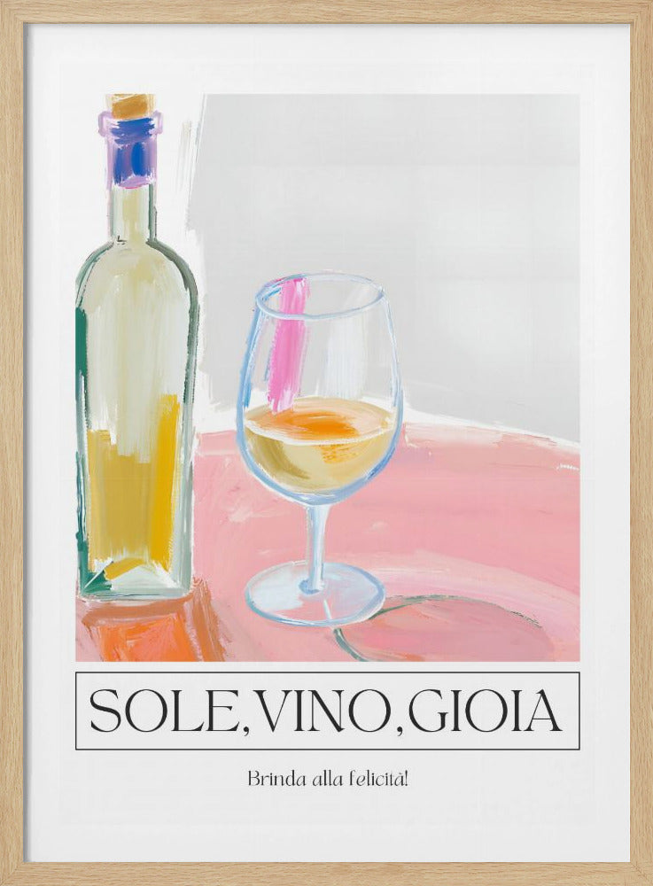 Seezunge, Wein, Gioia | Poster