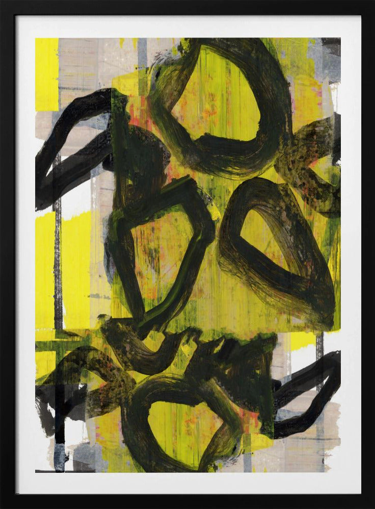 Gelbes Abstrakt Nr. 2 | Poster
