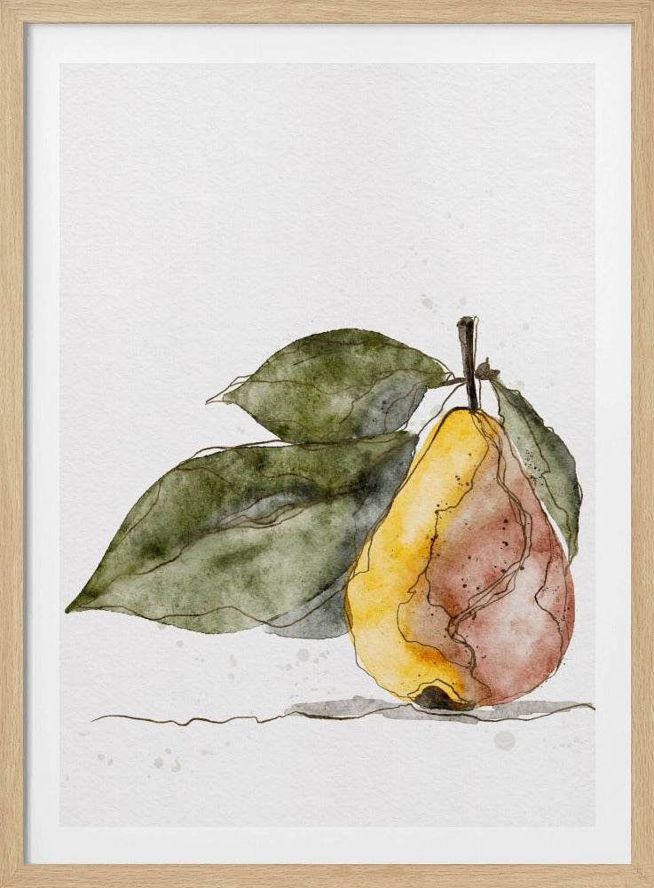 SAFTIGE BIRNE | Poster